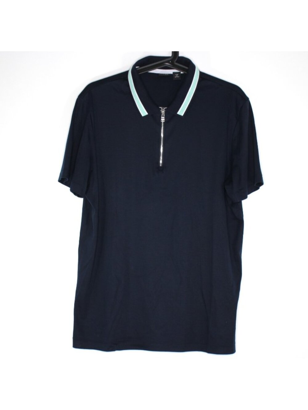 Hugo Boss Mens Medium Smooth Zip Polo Shirt O1009